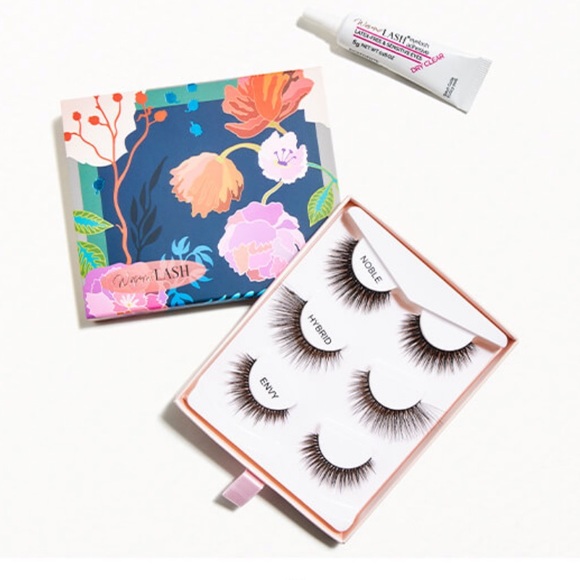 WINSOME LASH Whimsical Baldwin Floral Motifs Eyelash Set in Noble, Hybrid & Envy - Picture 1 of 5